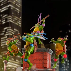 DIORAMA ABYSTYLE TEENAGE MUTANT NINJA TURTLES COMPLETO - Foto 1 di 1