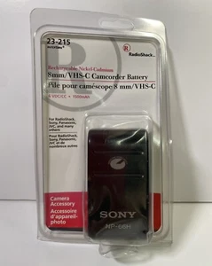 Sony NP-66H Rechargeable NiMh 8mm/VHS-C Camcorder Battery For Sony, JVC & More - Photo 1 sur 6