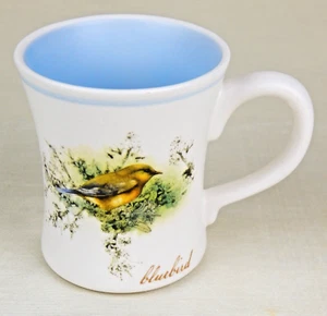 Demdaco Marjolein Bastin Nature's Journey BlueBird 8 Oz Ceramic Mug Cup - Picture 1 of 5