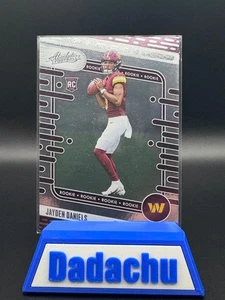 JAYDEN DANIELS Rookie Card 2024 Panini Calcio Assoluto #102 Washington - Foto 1 di 2