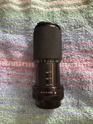 Vivitar MC Macro Focusing Zoom Lens 52mm 70 – 210 mm 1:4.5 - Used *FREE SHIP* - Image 1 of 4