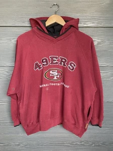 Vintage San Francisco 49ers Lee Sport Hoodie Sweatshirt Gr. XL NFL bestickt - Bild 1 von 16