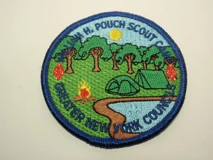 William H Pouch Scout Camp Greater NY Councils BSA Patch - Picture 1 of 2