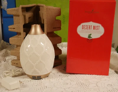 DIFUSOR ULTRASÓNICO ACEITE ESENCIAL DESERT MIST USADO EN EXCELENTE ESTADO YOUNG LIVING 20200. SIN ACEITES Foto 1 de 4
