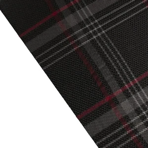 Braum® - Black & Red Plaid Fabric Seat Material 1 Yard 36" x 56" (BRFB-RDPF) - Picture 1 of 1