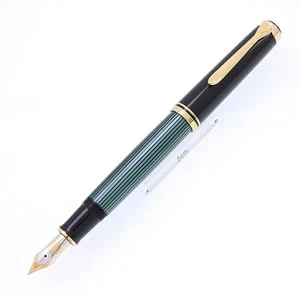 Pelikan Souveran M800 Fountain Pen Green Stripe - Picture 1 of 9