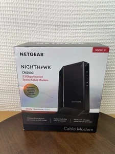NETGEAR CM2000 Nighthawk DOCSIS 3.1 - 2.5 Gbps Internet Speed Cable Modem - Picture 1 of 10