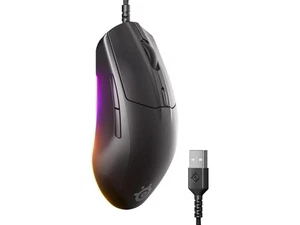 SteelSeries Rival 3 Gen 2 Gaming Mouse — 8500 DPI TrueMove Core Optical Sensor, - Picture 1 of 5