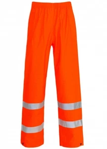 Supertouch 19884 High Vis Orange Waterproof Breathable Trousers XL - Picture 1 of 1