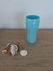 Coca-Cola Glas, türkis, MC Donalds-Serie, neu! - Bild 1 von 3