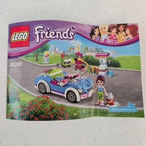 LEGO Friends 41091 - Mia's Roadster (retired) - Complete/No Box - Picture 1 of 3
