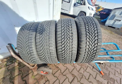 Opel Corsa F 195 55 R16 87H Winterradsatz 6,5x16 ET 32 LK 4x 108 ML65 Stahl - Bild 1 von 4