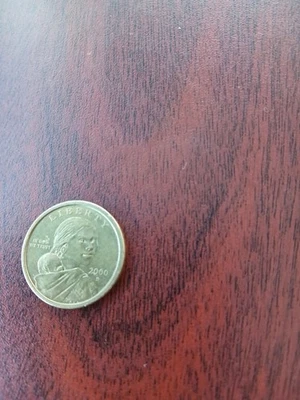 Sacagawa 2000-D dólar PCGS MS66 Business Strike - Imagem 1 de 2