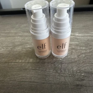 e.l.f. Illuminating Face Primer Radiant Glow Set of 2 0.47 Oz Makeup Base New - Picture 1 of 3