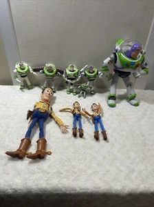 Disney Toy Story Woody Pull String & Buzz Lightyear Lot - Bild 1 von 21