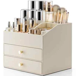 Vlando Make-up Organizer, PU-Leder, neu im Karton - Bild 1 von 9