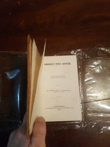 GOODWIN'S TOWN OFFICER, by Benjamin F. Thomas 1837 4th edition Great shape/age! - Picture 1 of 11