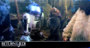 STAR WARS, RETURN OF THE JEDI, TOPPS 2014 WIDEVISION 3D, CARD # 22, SIZE - Picture 1 of 2