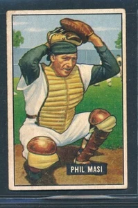 1951 Bowman #160: PHIL MASI "Chicago White Sox" ~ Good - Bild 1 von 2