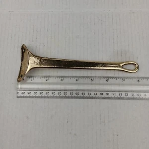 Vintage 8 Zoll Massiv Messing Kupfer Pfanne Ersatzgriff Nur Hergestellt in Frankreich - Bild 1 von 16