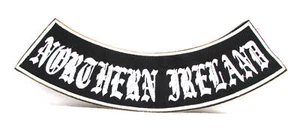 Nordirland Bügelbild unten Rocker großer Patch für Jacke Weste - Bild 1 von 2