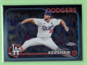 2024 Topps Chrome - #110 Clayton Kershaw - Picture 1 of 2