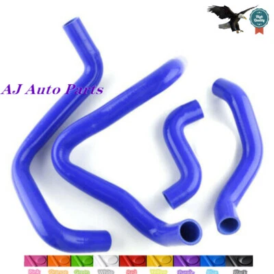 For FIAT 1972-1983 Bertone X1/9 X 1/9 12B 13B Silicone Radiator Blue' Hose Kits — 第 1/4 张图片