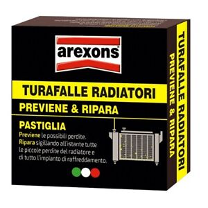 Turafalle Metallico Arexons Pastiglia da 25 g. Radiatori Carter Monoblocchi 3573