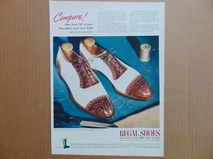 1946 REGAL SCHUHE nur 6,60 $ Vintage Kunstdruck Anzeige  - Bild 1 von 1