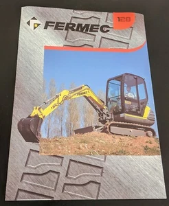 Fermec International 128 Mini Excavator Spec Sheet - 6 page fold out - Picture 1 of 2