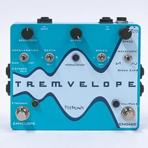 Pigtronix Tremvelope Envelope Modulated EMT Tremolo Guitar Effect Pedal - Picture 1 of 6