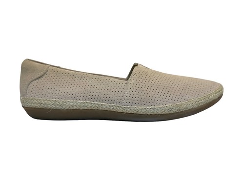 Blush Clarks Donna Danelly Sky Donna Espadrillas Forati Pelle scamosciata Taglia 10 M