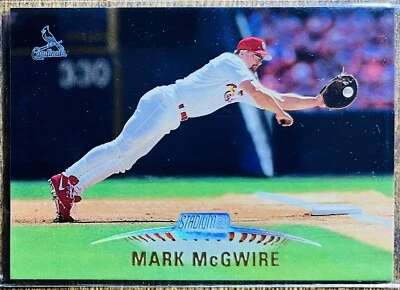 1999 TOPPS STADIUM CLUB MARK MCGWIRE ST LOUIS CARDINALS #70 NM-MT - Image 1 of 2