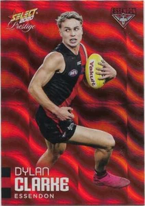 2020 Footy Stars Prestige Red Parallel (46) Dylan CLARKE Essendon 087/170 - Picture 1 of 1