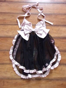 VICTORIA'S SECRET ~ New! Medium ~ DESIGNER COLLECTION! RUFFLED Babydoll Chemise - Picture 1 of 4
