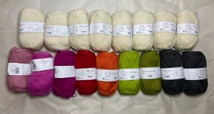 Rauma Yarn Finull PT2 + Finullgarn 17-skein Bundle / Jacket Knit Kit - Picture 1 of 6