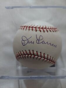 Don Larsen NY Yankees Autographed Signed Baseball Tristar COA 