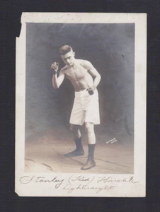 SUPER RARE PHILADELPHIA boxer 1913-1922 KID STANLEY HINCKLE vintage boxing photo - Picture 1 of 2