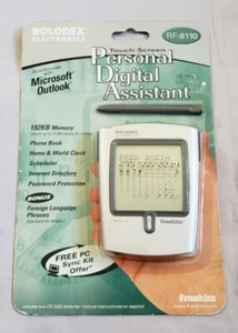 Franklin Rolodex RF-8110 192K Palm Style Touch Screen PDA  - Photo 1 sur 2