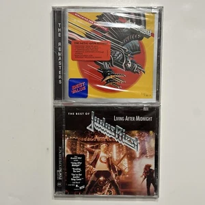 Judas Priest 2 CD Lot Screaming For Vengeance 2001 Bonus Tracks Living After Mid - Picture 1 of 9
