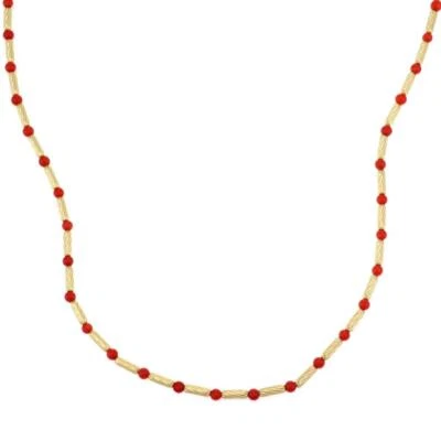 Collar David Yurman Cora Cuentas Oro Amarillo 18k Cable Tubo Eslabón 36.5" Largo Foto 1 de 4