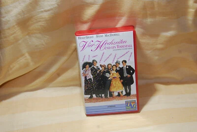 VHS - Vier Hochzeiten und ein Todesfall - Hugh Grant*Andie MacDowell (620) - Bild 1 von 4