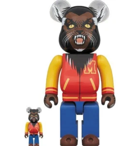 Medicom 400% + 100% Bearbrock ~ MJ Thriller Be@r Brick WereWolf Ve - Bild 1 von 5