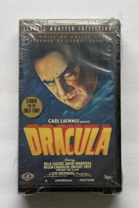 Dracula (VHS, 1931/1999) B&W Universal Studios Classic Monster Collection - Picture 1 of 5