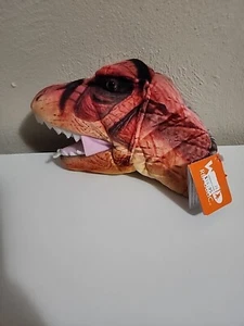 Wild Republic Roaring Plush Dinosaur T Rex Hand Puppet with Sound Realistic - Picture 1 of 6