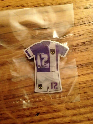 Oxford United Ladies- 12th Woman Away Shirt Badge - Brand New - For Charity - Image 1 of 2