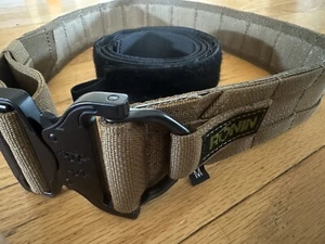 "Cinturón de batalla Ronin Senshi ESTILO táctico Molle 2"" grande bronceado" - Imagen 1 de 1