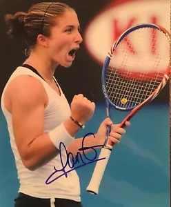 Foto firmada de tenis de Sara Errani de 8x10 - Imagen 1 de 3