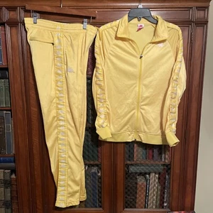 OOP Kappa mens Medium Matching yellow, banda dullo logo track Suit - Picture 1 of 6