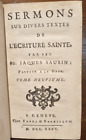 Sermons De Saurin   Tome Neuvieme   1735  Livre Xviiie   Book 18Th